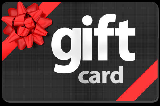 Gift Card isolated on white background. 3D render